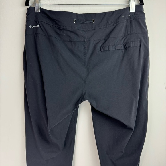 Columbia Womens Anytime Outdoor Boot Cut Pants Sz 12 Black Omni Shield - Picture 14 of 16